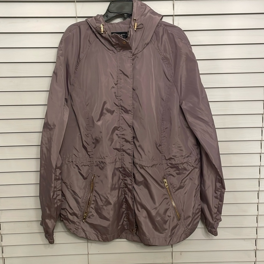 Lavender Women’s Rain Jacket, Size XL